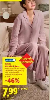Lidl Esmara Musselin-Pyjama Angebot