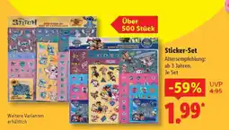 Lidl Sticker Set Angebot