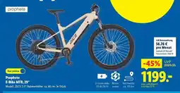 Lidl Prophete E-Bike MTB, 29 Angebot