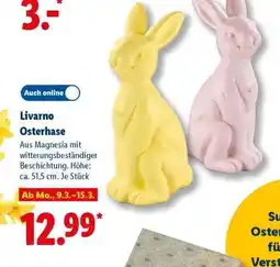 Lidl Livarno Osterhase Angebot