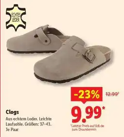 Lidl Clogs Angebot