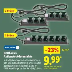 Lidl PARKSIDE Außensteckdosenleiste Angebot