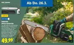 Lidl Parkside Elektro- Kettensäge Angebot