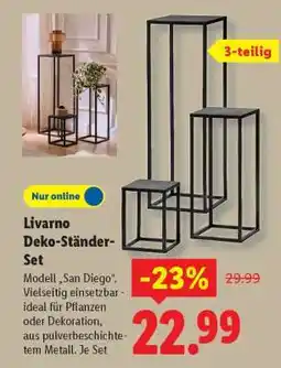 Lidl Livarno Deko-Ständer-Set Angebot