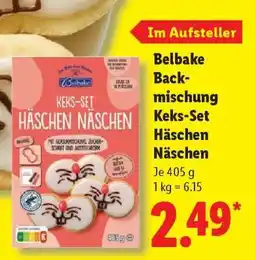 Lidl Belbake Backmischung Keks-Set Häschen Näschen Angebot