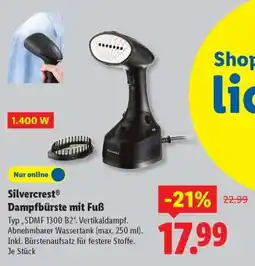 Lidl Silvercrest Dampfbürste mit Fuß Angebot