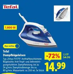 Lidl TEFAL Dampfbügeleisen Angebot