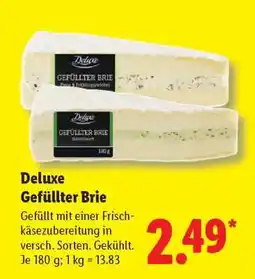 Lidl Deluxe Gefüllter Brie Angebot