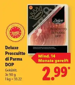 Lidl Deluxe Prosciutto di Parma DOP Angebot