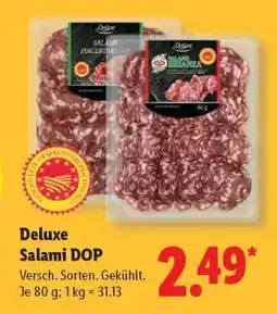 Lidl Deluxe Salami DOP Angebot