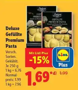 Lidl Deluxe Gefüllte Premium Pasta Angebot