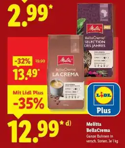 Lidl Melitta BellaCrema Angebot