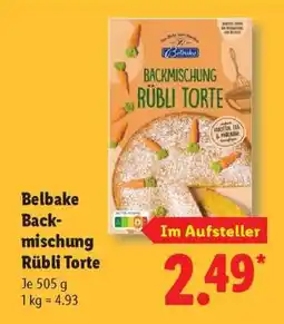 Lidl Belbake Backmischung Rübli Torte Angebot