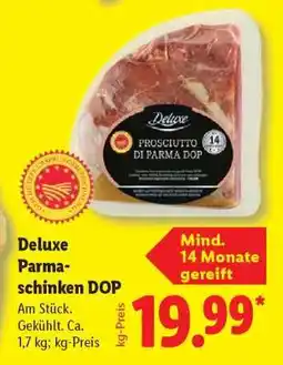 Lidl Deluxe Parmaschinken DOP Angebot