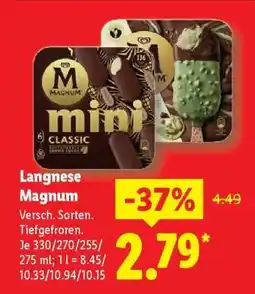 Lidl Langnese Magnum Angebot