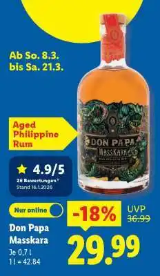 Lidl DON PAPA MassKara Angebot