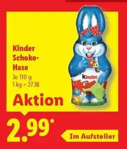 Lidl Kinder Schoko-Hase Angebot