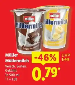 Lidl MÜLLER Müllermilch Angebot