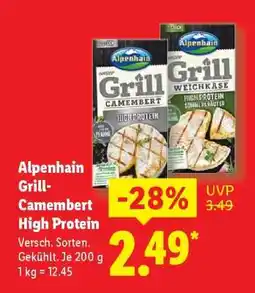 Lidl Alpenhain Grill-Camembert High Protein Angebot