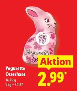 Lidl Yogurette Osterhase Angebot