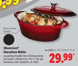Lidl Silvercrest Gusseisen-Bräter Angebot