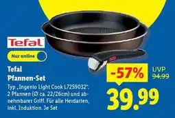 Lidl Tefal Pfannen-Set Angebot