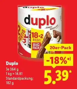 Lidl duplo Angebot