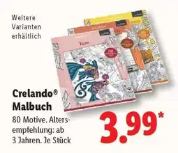 Lidl Crelando Malbuch Angebot