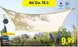 Lidl Livarno Sonnensegel Angebot