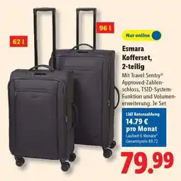 Lidl Esmara Kofferset, 2-teilig Angebot