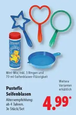Lidl Pustefix Seifenblasen Angebot
