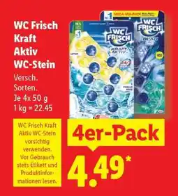 Lidl WC FRISCH Kraft Aktiv WC-Stein Angebot