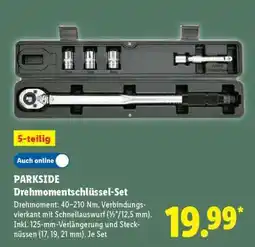 Lidl PARKSIDE Drehmomentschlüssel-Set Angebot