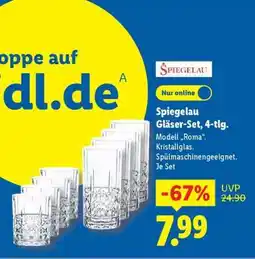 Lidl Spiegelau Gläser-Set, 4-tlg Angebot