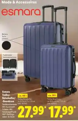 Lidl Esmara Trolley-Reisekoffer/-Boardcase Angebot