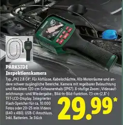 Lidl PARKSIDE Inspektionskamera Angebot