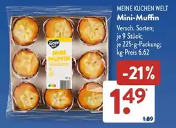 Aldi Süd MEINE KUCHEN WELT Mini-Muffin Angebot
