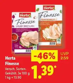 Lidl Herta Finesse Angebot
