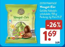 Aldi Süd OSTER PHANTASIE Nougat-Eier Angebot