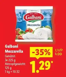 Lidl Galbani Mozzarella Angebot