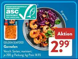 Aldi Süd GOLDEN SEAFOOD Garnelen Angebot