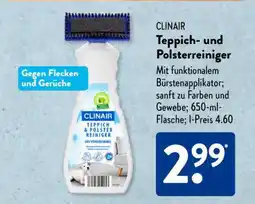 Aldi Süd CLINAIR Teppich- und Polsterreiniger Angebot