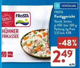 Aldi Süd Frosta Fertiggericht Angebot