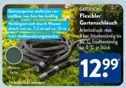Aldi Süd GARDENLINE Flexibler Gartenschlauch Angebot