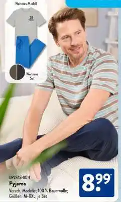 Aldi Süd UP2FASHION Pyjama Angebot