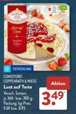 Aldi Süd CONDITOREI COPPENRATH & WIESE Lust auf Torte Angebot