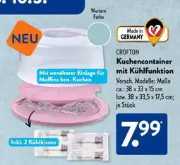 Aldi Süd CROFTON Kuchencontainer mit Kühlfunktion Angebot