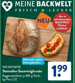 Aldi Süd Steinofen-Sauerteigkruste Angebot