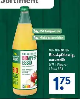 Aldi Süd Bio-Apfelessig, naturtrüb Angebot