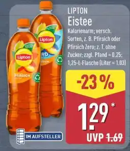 Aldi Nord LIPTON Eistee Angebot